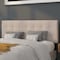 Flash Furniture Bedford Headboard, Queen, Beige Fabric HG-HB1704-Q-B-GG - alternate 1